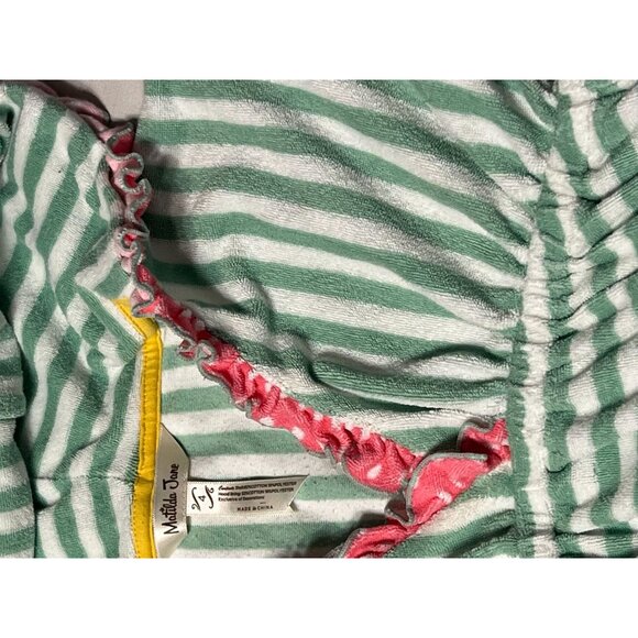 Matilda Jane Swim Cover Girls Size 4 Terry Knit Pool Gently used condition coupl - Picture 6 of 8